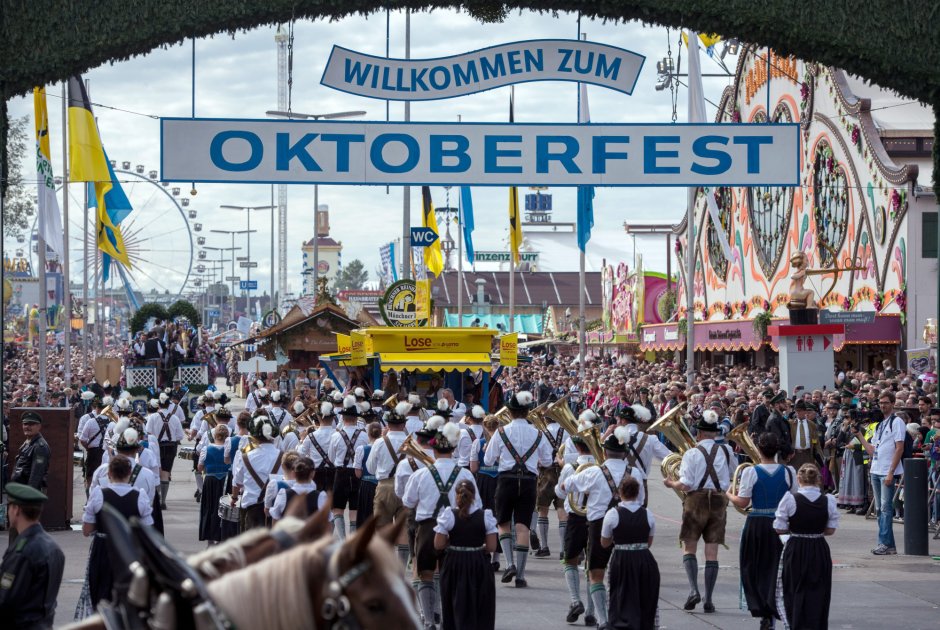 Мюнхен фестиваль Октоберфест