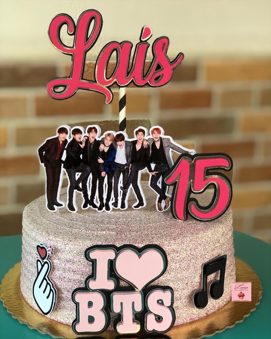 Тортики на день рождения 15 лет BTS