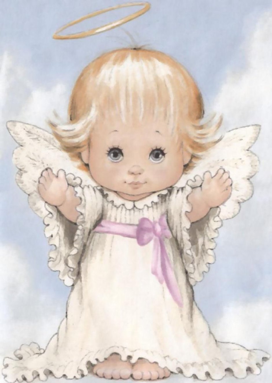 Иллюстрации Ruth Morehead ангелочки
