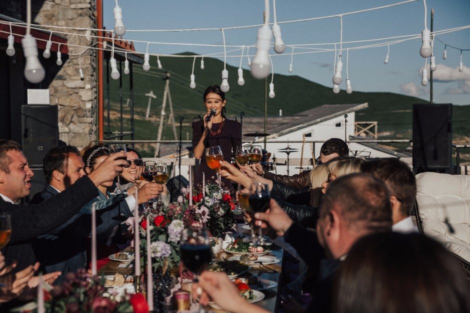 Свадьба в степандемии в Грузии