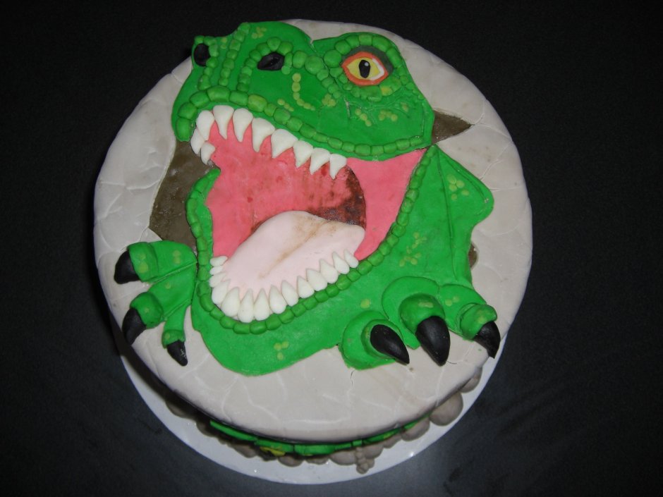 Торт Динозаврик кремовый