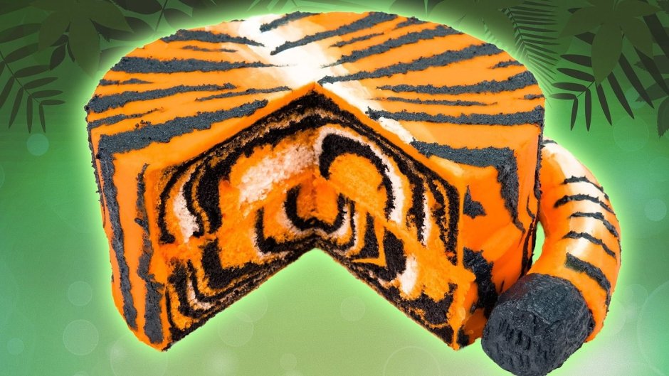 Тигровый торт