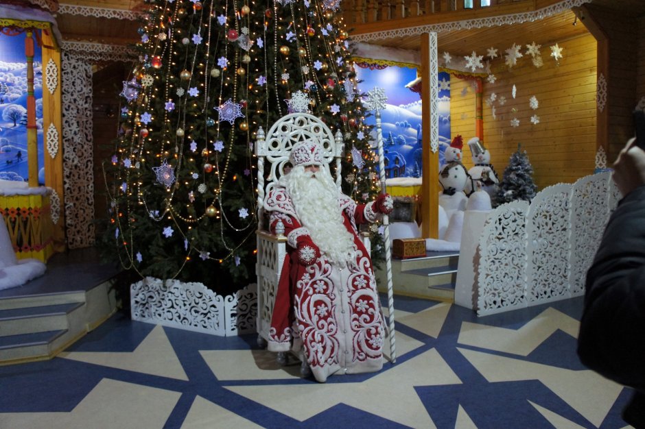 Тронный зал Деда Мороза Великий Устюг