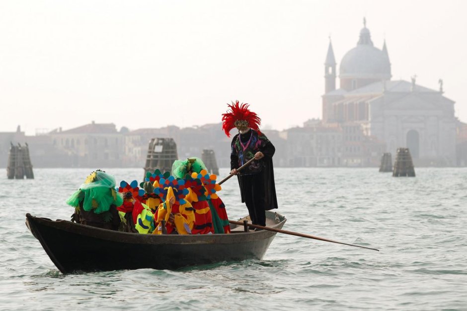 Италия карнавал в Венеции 2020