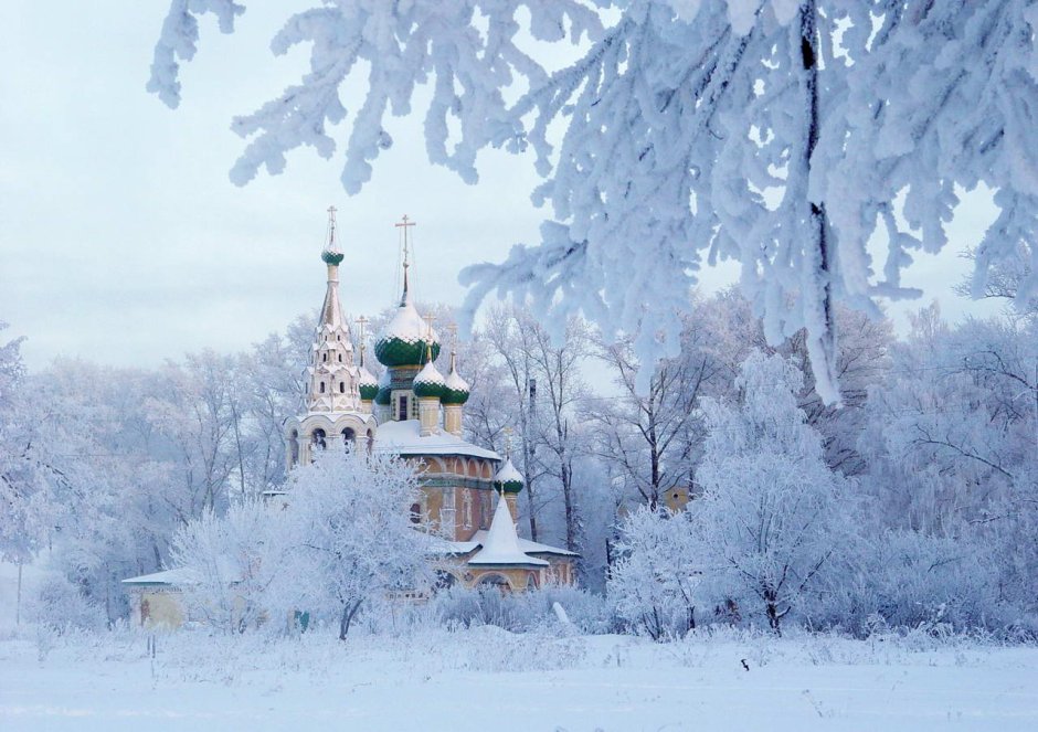 Зимний храм Валуйки