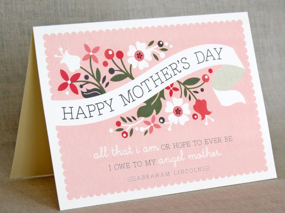 Happy mother's Day Greeting Card