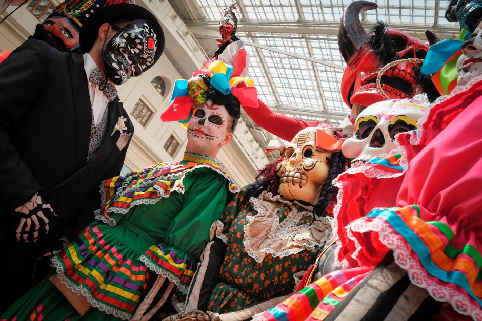 Карнавал мертвых в Мексике