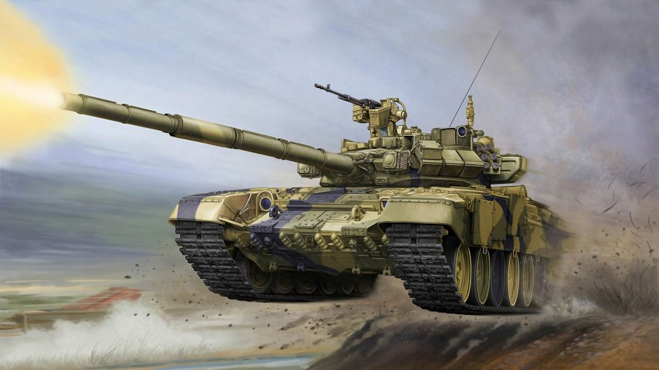 05560 Trumpeter 1/35 Russian t-90 MBT – Cast Turret