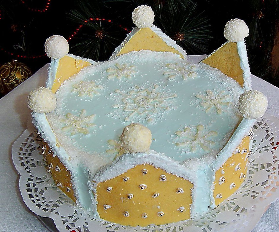 Торт Снежная Королева Хелла