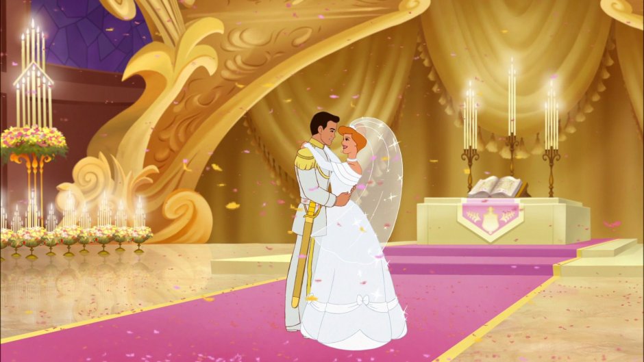 Свадьба принцессы Дисней Золушки