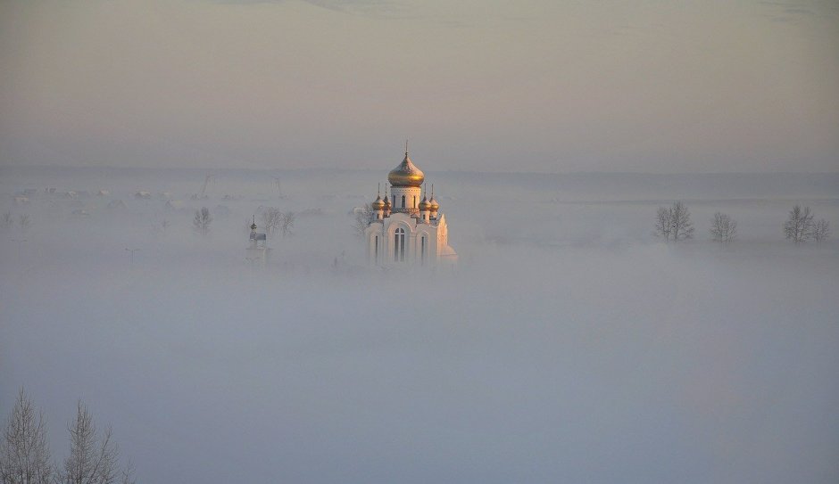 Благословений в зимний день