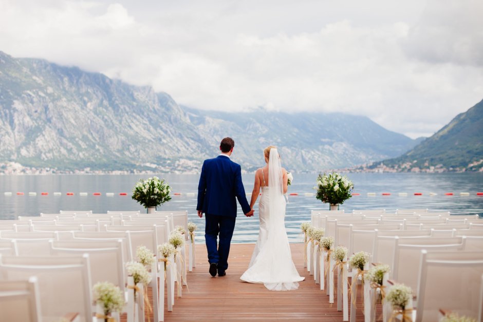 Свадьба с видом на море в Черногории