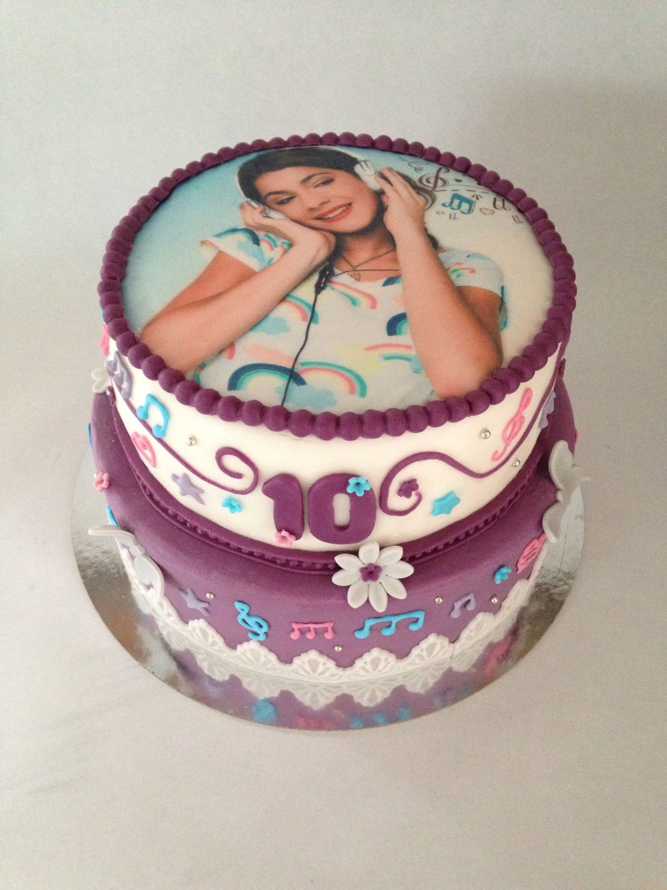С днем рождения Виолетта торт