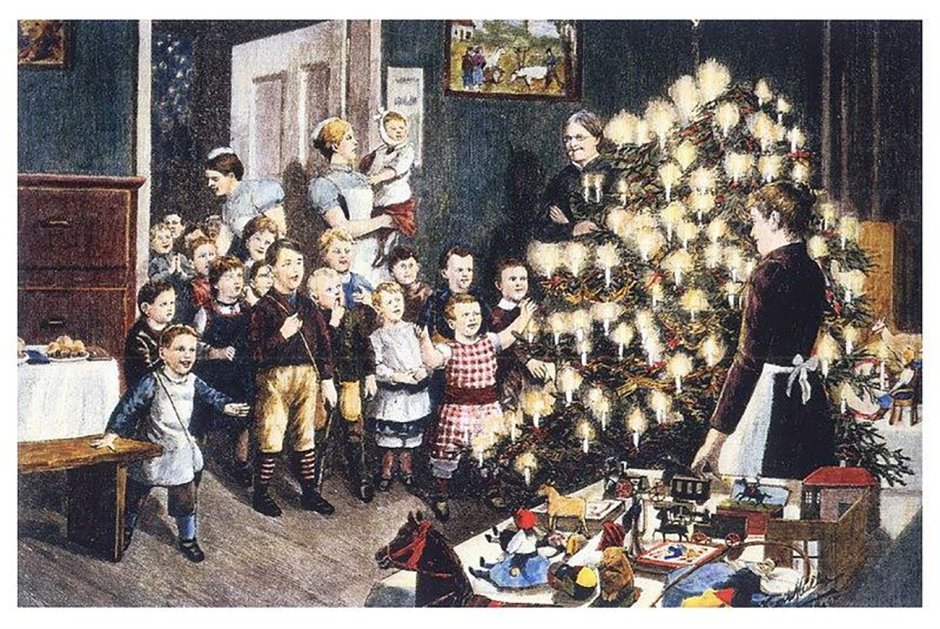 Вигго Юхансен счастливое Рождество 1891 год