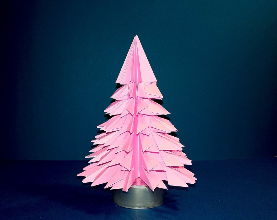 Классическое оригами новогоднее
