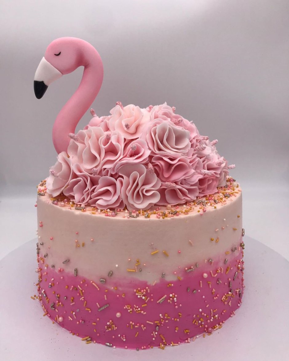 Торт Фламинго Кейкс