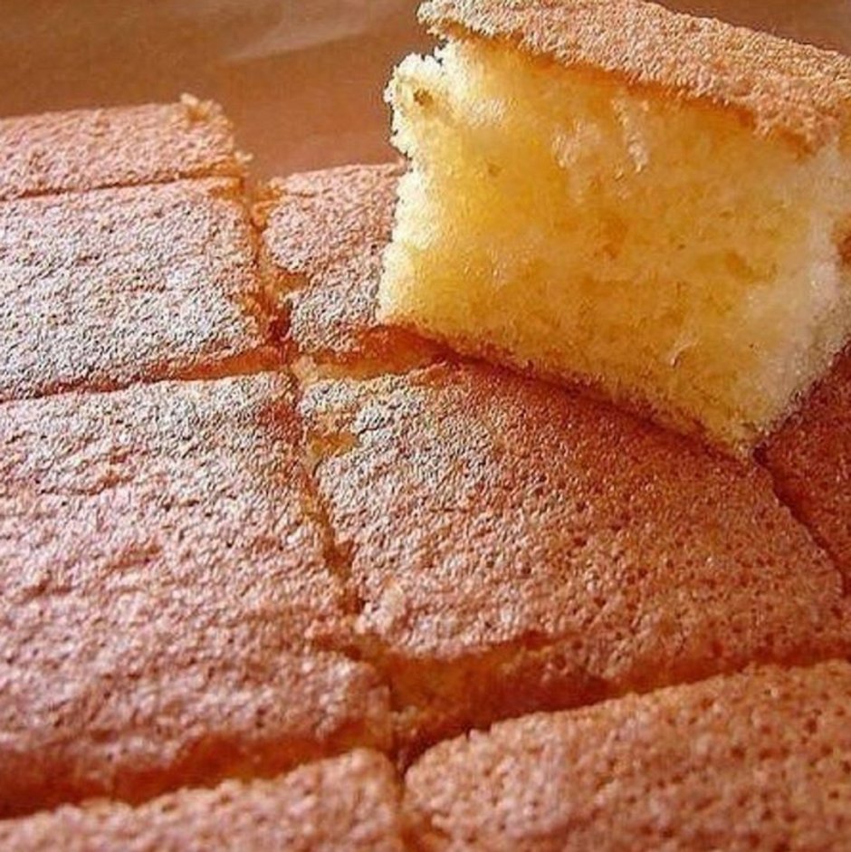 Пышный бисквит для торта в духовке
