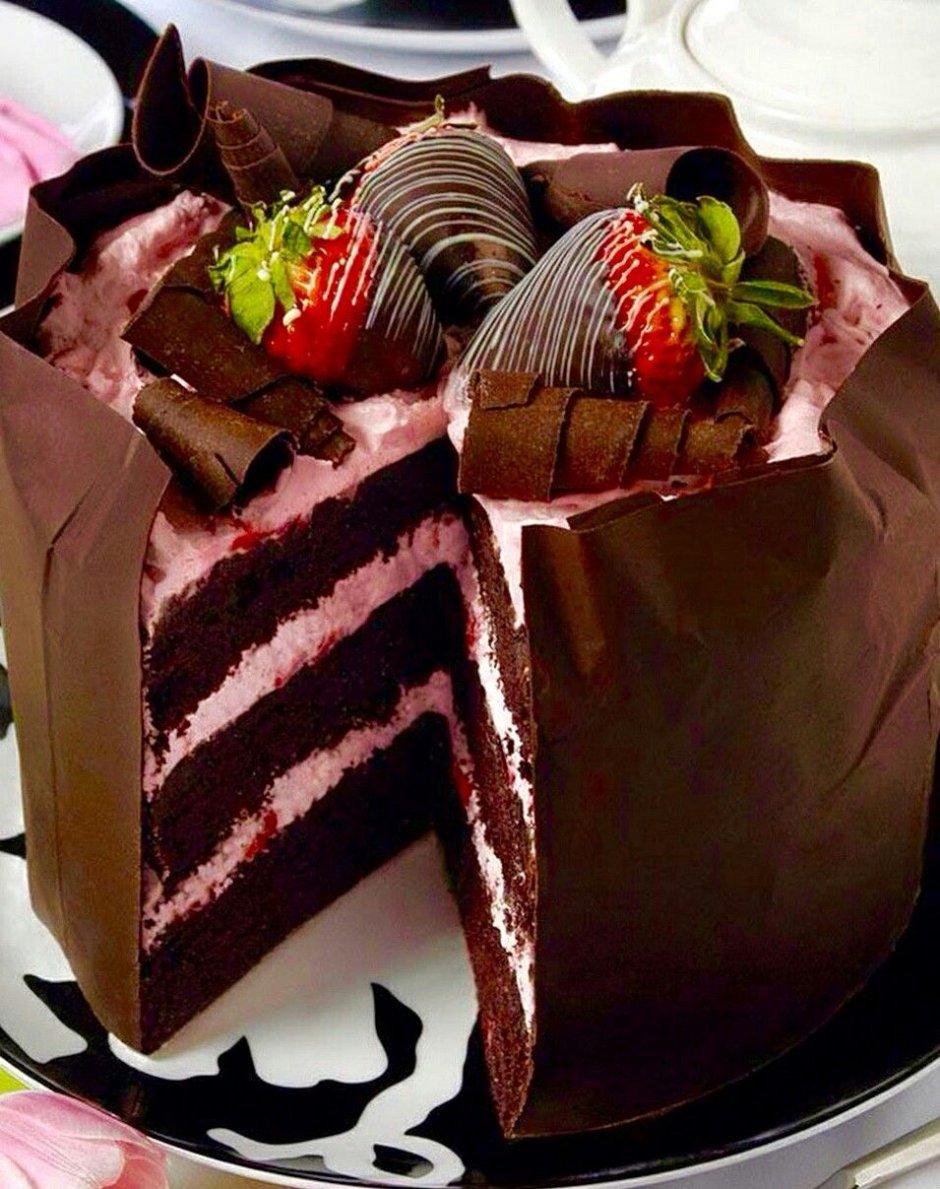 Тортики с шоколадом
