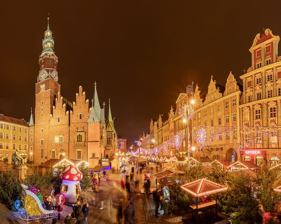 Рождество в Польше Познань 2021