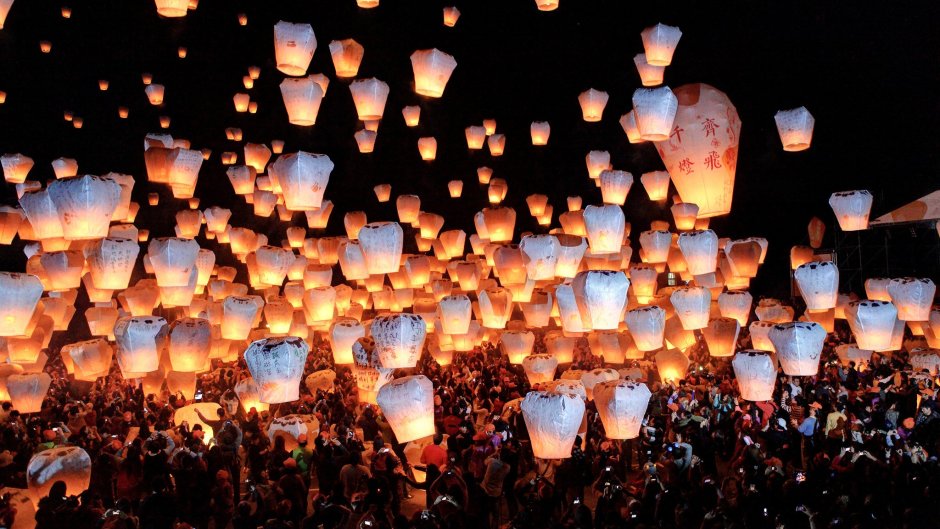 Праздник фонарей (Lantern Festival) - Пингкси (Pingxi), Тайвань