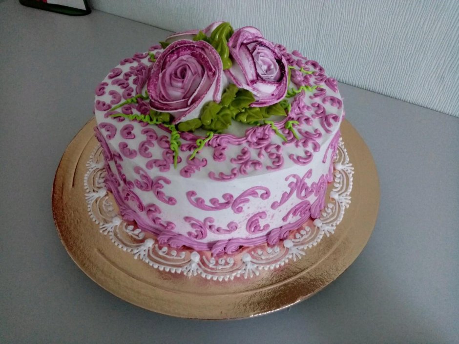 Торт «Цветочное лакомство»