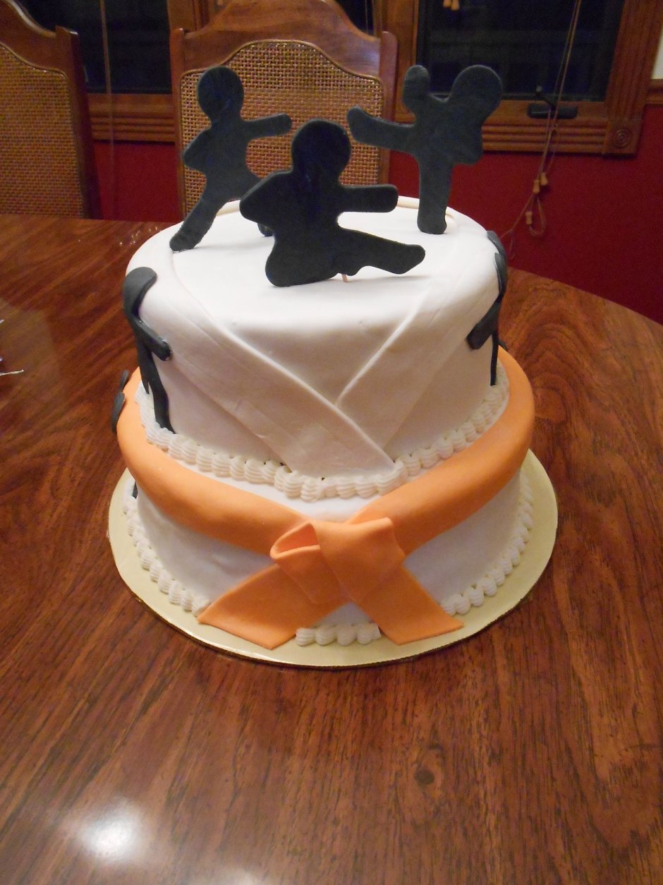 Торт карате на день рождения