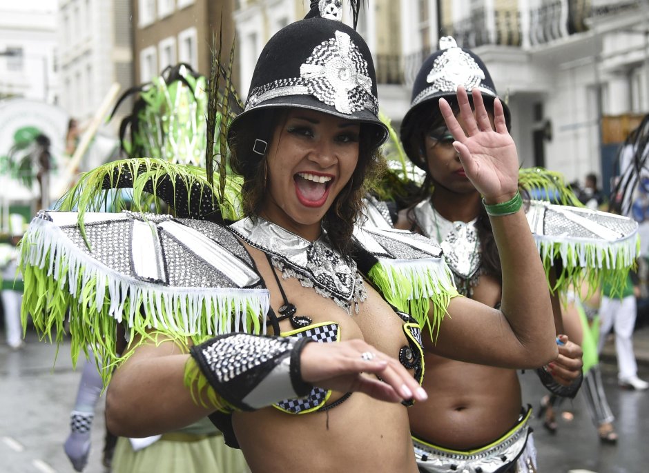 Карнавал в Ноттинг Хилле в Великобритании