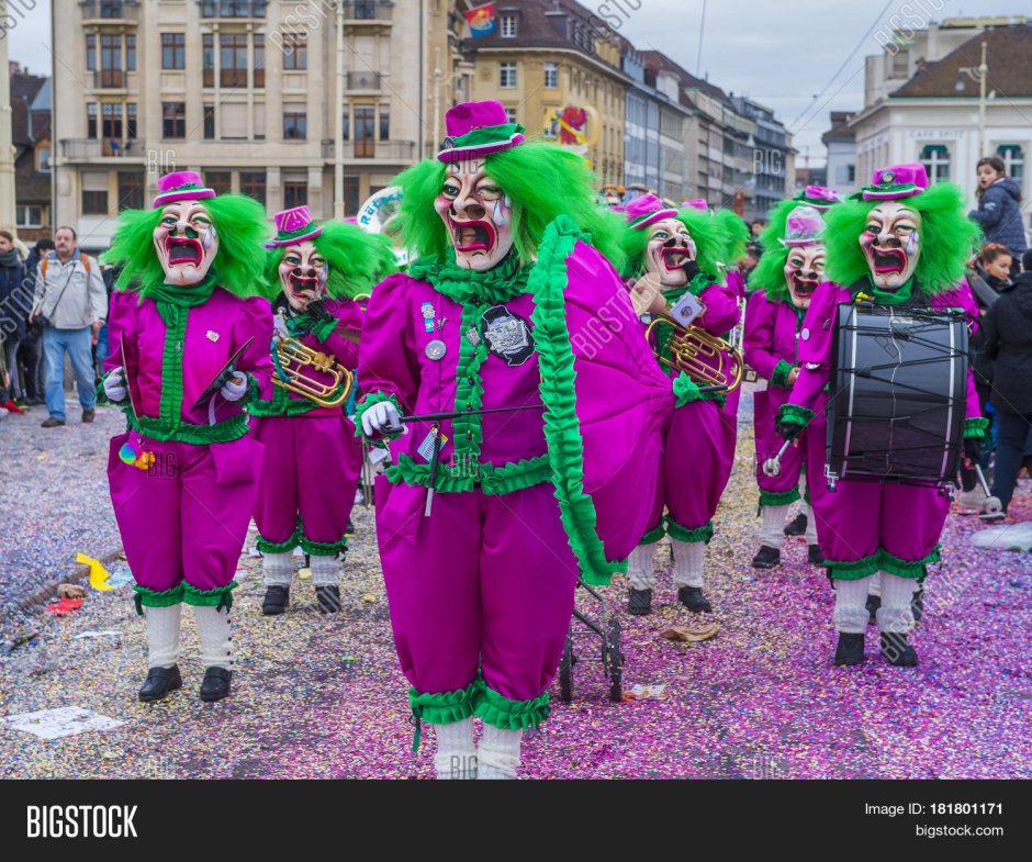 Бернский карнавал в Швейцарии