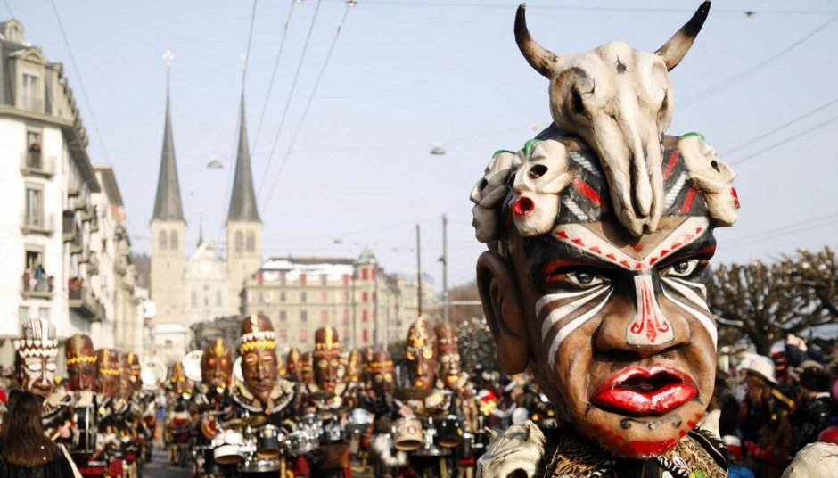 Базельский карнавал Швейцария описание