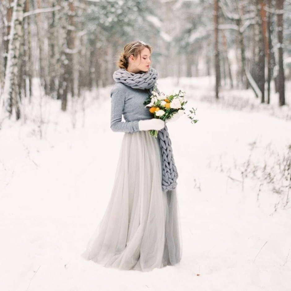 Свадебные платья для зимней свадьбы
