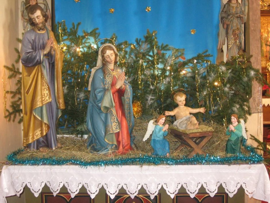 Рождество Девы Марии в вертеп