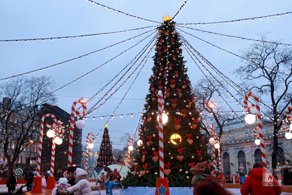 Рождественская ярмарка на Манежной площади