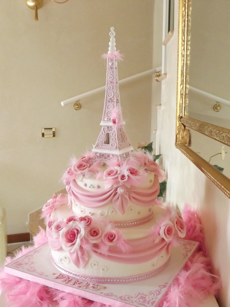 Торт Эфиль башня Париж