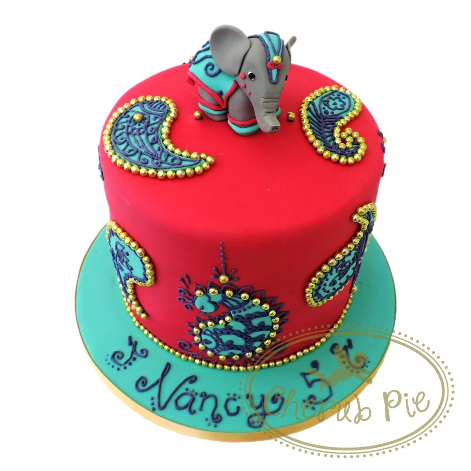Торт со слоном