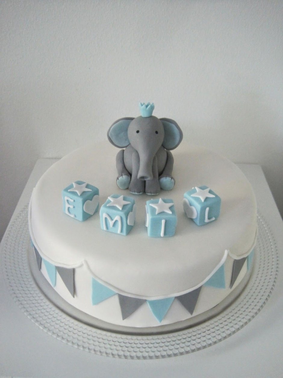 Торт со слонами