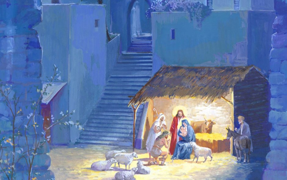 Рождение Христа арт