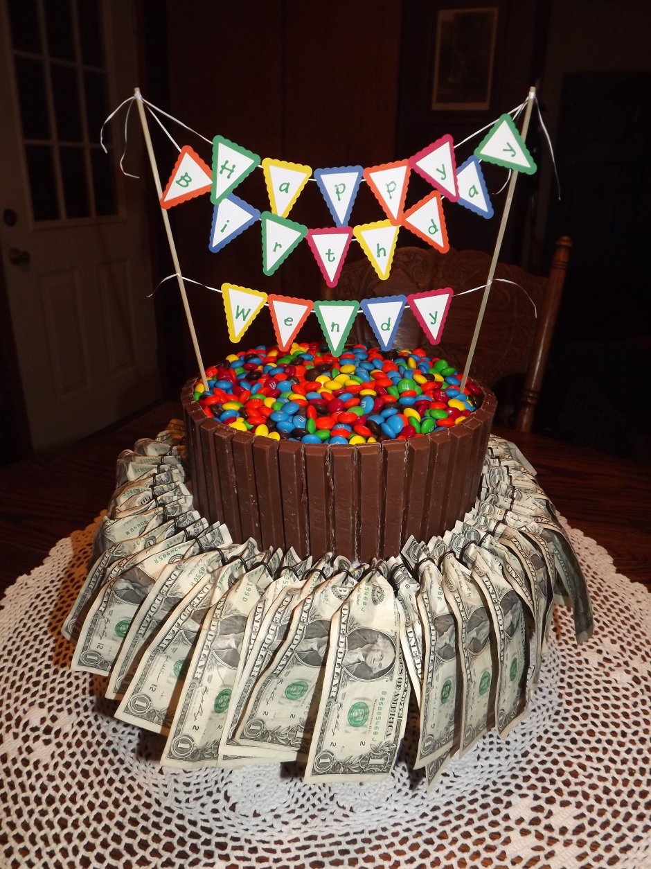 Торт из денег