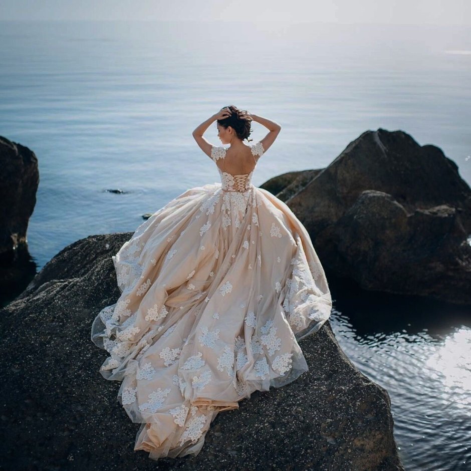Кира Найтли фотосессия в свадебном платье