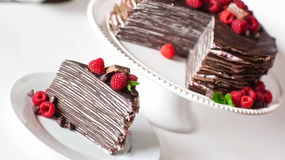 Блинный торт Шантимель шоколадный