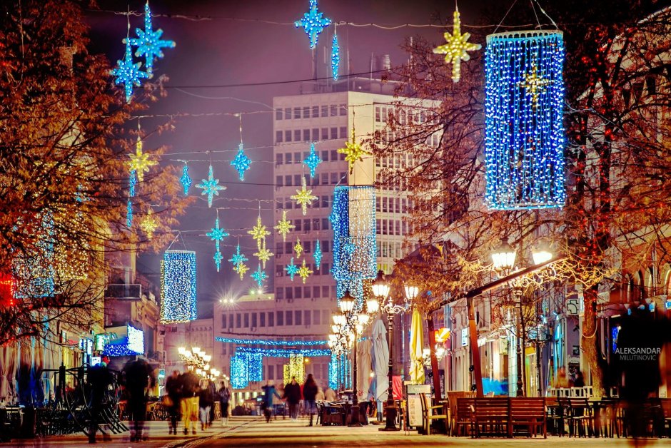 Нови-сад Сербия Рождество