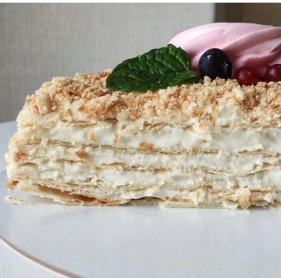 Закусочный торт Наполеон