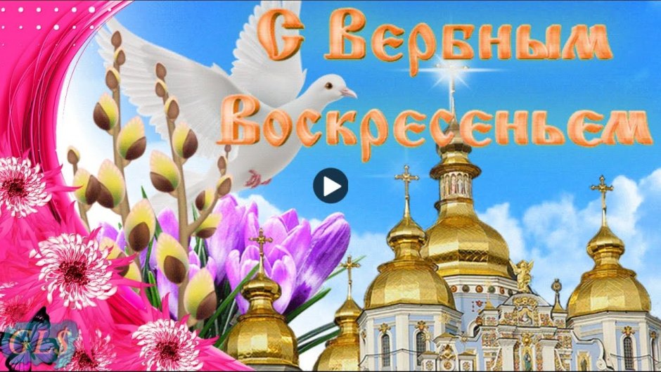 Открытки с Вербным воскресеньем мужу