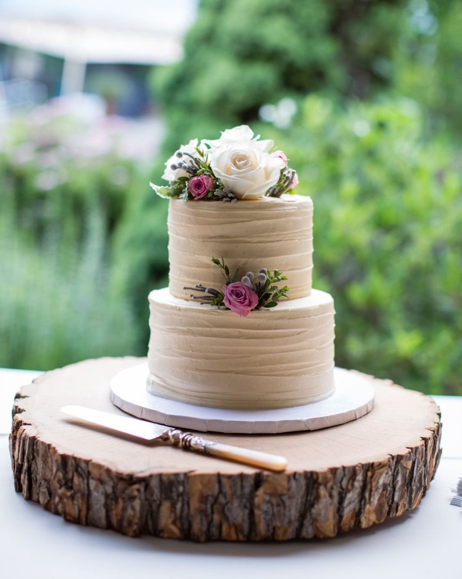 Свадебный торт гипсофила