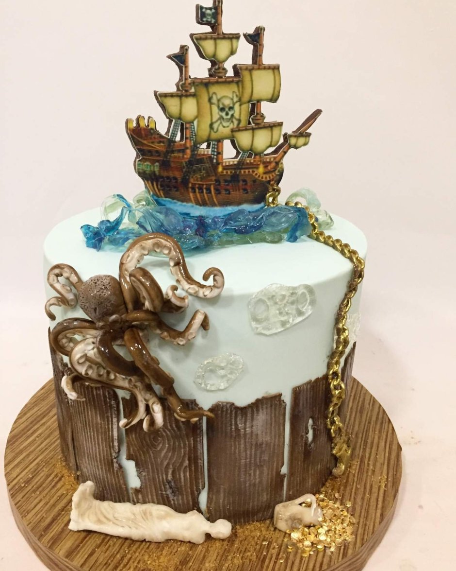 Торт пираты Карибского моря