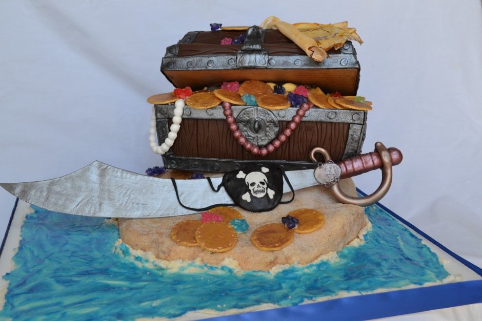 Торт свадебный пираты Карибского моря