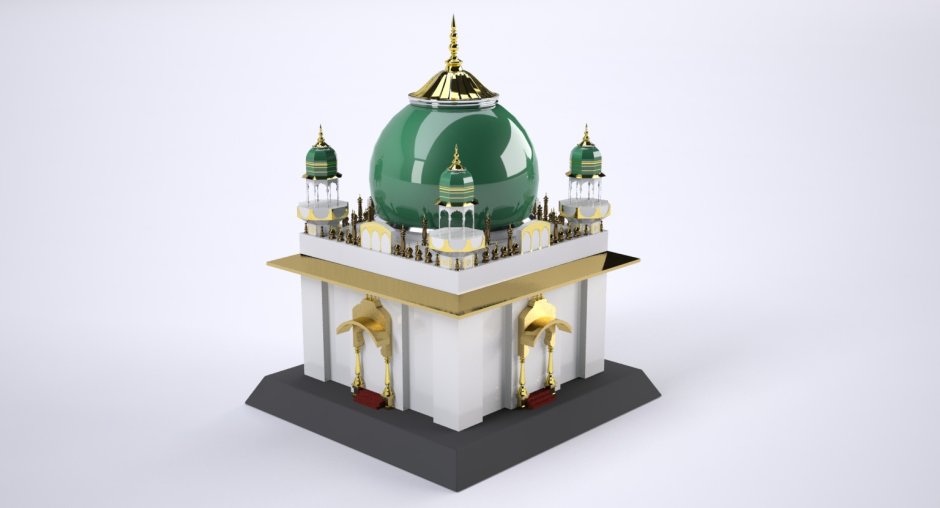 Мечеть из стекла Тиффани