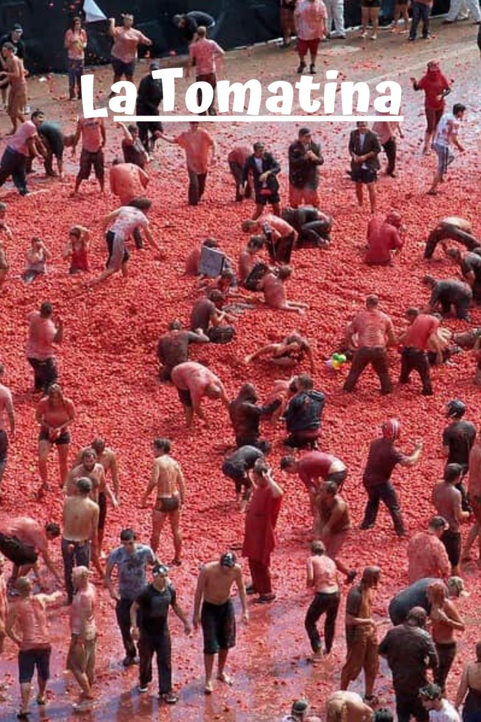 Праздник томатов в Испании