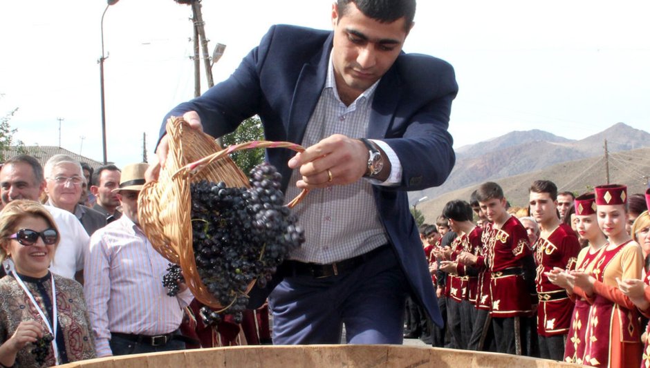 Фестиваль вина в Ереване