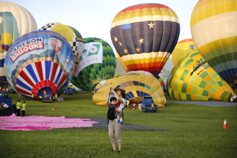 Международный фестиваль воздушных шаров Тайвань