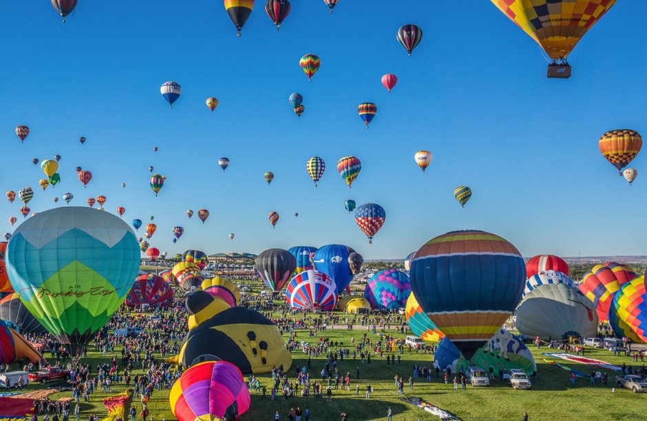 Фестиваль воздушных шаров в Турции Каппадокия